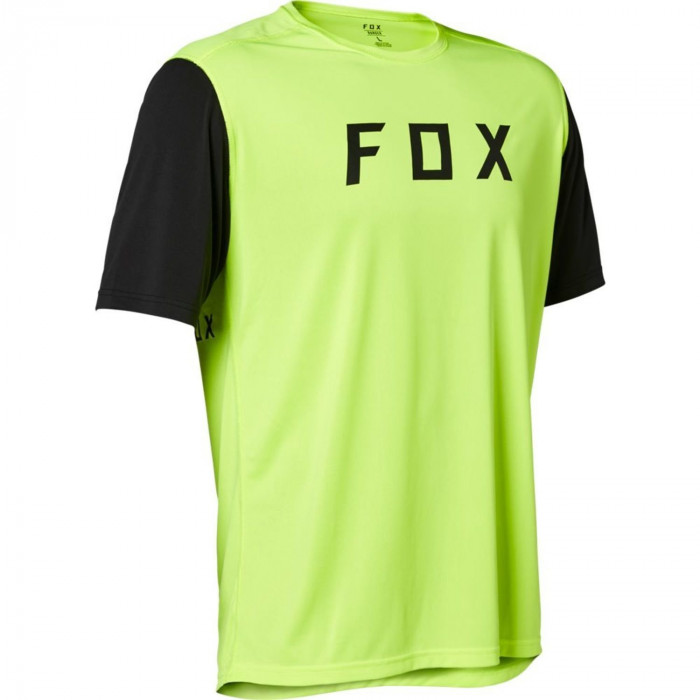 Fox racing ranger ss jersey fox dluo yellow mtb t-shirt tecnica trubri bike  downhill s m l xl - SnowStore