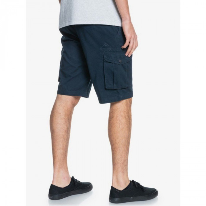 navy blazer cargo tasconi shorts crucial battle - SnowStore Quiksilver pantaloncini bermuda new