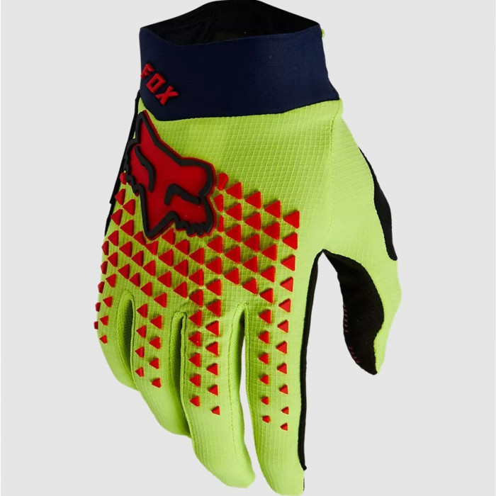 Fox racing flexair race glove day glo orange 2023 guanti mtb - SnowStore