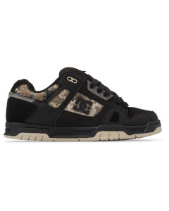 Dc shoes stag black grey brown scarpe skate