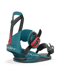 Union bindings falcor teal 2025 attacchi snowboard travis rice