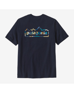 Patagonia m's unity fitz responibili-tee new navy t-shirt maglietta