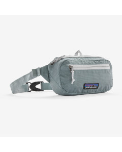 Patagonia ultralight black hole mini hip pack 1l thermal blue marsupio