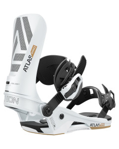 Union bindings atlas pro matallic white 2025 attacchi snowboard