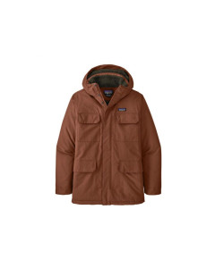 Patagonia m's isthmus parka jacket sisu brown giacca invernale