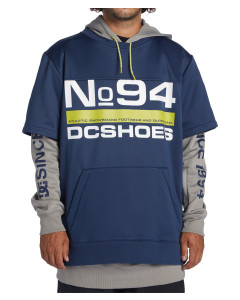 Dc shoes dryden 3 in 1 hoodie dress blues felpa tecnica 2025