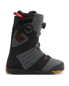 Dc shoes judge black grey red double boa boots 2025 scarponi snowboard