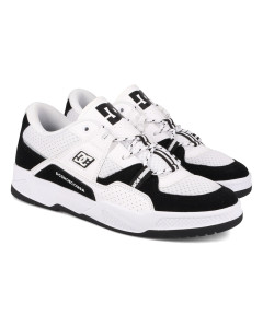 Dc shoes construct black white scarpe skate