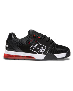 Dc shoes versatile black white athletic red scarpe skate