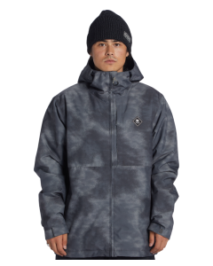 Dc shoes basis print jacket overspray 10k giacca snowboard 2025