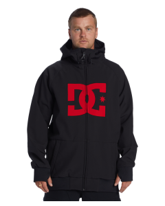 Dc shoes spectrum jacket black giacca softshell snowboard 2025