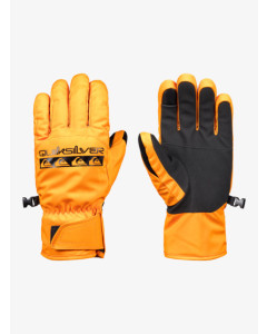 Quiksilver cross glove snow orange pepper 10k 2025