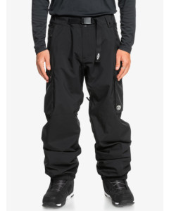 Quiksilver snow down pant true black 2025 pantaloni snowboard