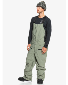 Quiksilver utility bib 20k sea spray 2025 pantaloni snowboard