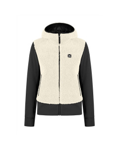 Montura sherpa mix jacket woman panna giacca donna