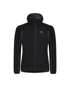 Montura premium wind hoody jacket black antracite giacca 