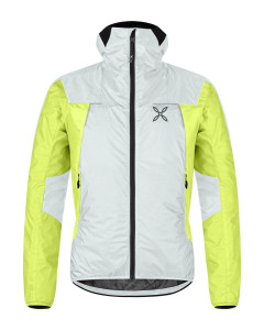 Montura skisky 2.0 jacket quiet grey verde lime giacca