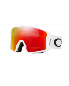 Oakley line miner L matte white prizm snow torch iridium 