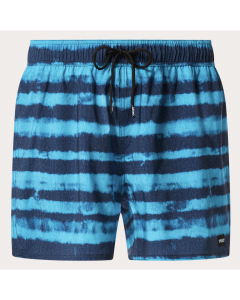Oakley blur stripes rc 16''beachshort blurred stripe blue costume