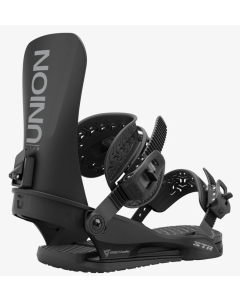 Union bindings STR black 2025 attacchi snowboard