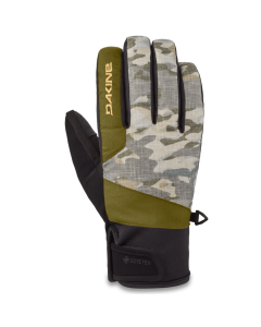 Dakine impreza gore-tex glove vintage camo yellow guanti snowboard