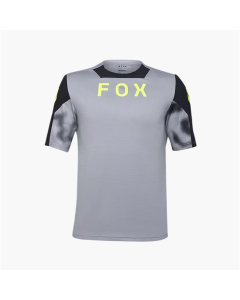 Fox racing defend ss jersey taunt steel grey maglia mtb 2025