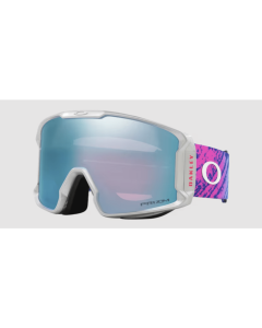 Oakley line miner L Lucas braathen signature prizm sapphire iridium snow