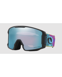 Oakley line miner L multi digital ellipse prizm sapphire iridium snow