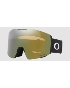 Oakley fall line L matte black prizm snow sage gold iridium maschera