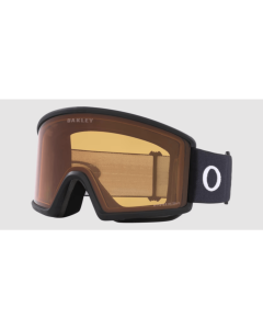 Oakley target line L matte black prizm persimmon maschera