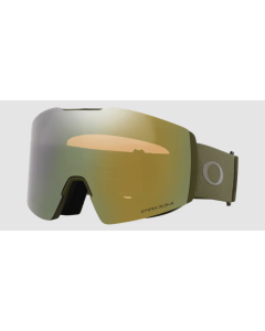 Oakley fall line L matte dark brush prizm sage gold iridium snow maschera