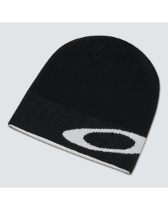 Oakley beanie ellipse black white cappellino 