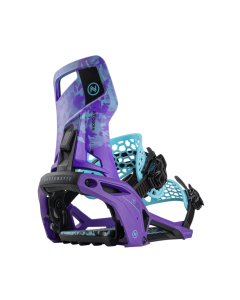 Nidecker supermatic binding joker purple attacchi snowboard veloci