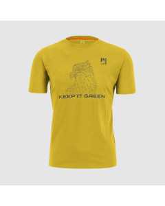 Karpos botton d'oro t-shirt lemon curry cotone organico