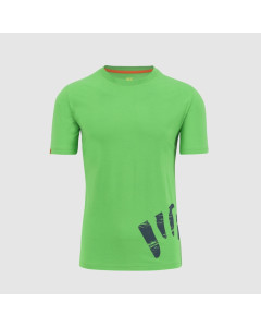 Karpos astro alpino t-shirt jasmine green cotone organico