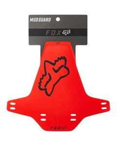 Fox racing parafango mud guard red