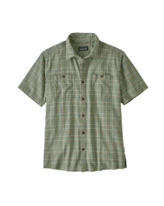 Patagonia back step canapa shirt harvester ellwood green