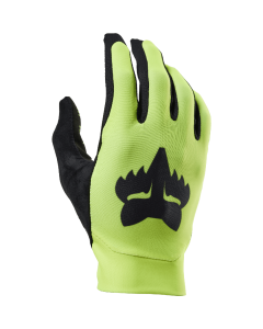 Fox racing flexair glove lunar black yellow guanti bike mtb