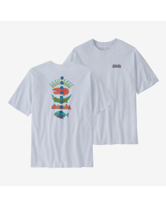 Patagonia m's firz roy wild responsibili tee white