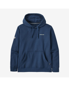 Patagonia fitz roy icon uprisal hoody lagom blue felpa unisex 