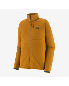 Patagonia m's R1 thermal fleece jacket raptor brown pile tecnico