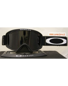 OAKLEY O2 XM MATTE BLACK DARK GREY MASCHERA