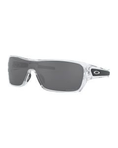 Oakley turbine rotor polished clear  prizm black polarized