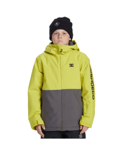 Dc shoes basis youth jacket apple green 10k 2025 giacca snowboard ragazzo