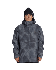 Dc shoes basis print jacket overspray 10k giacca snowboard 2025