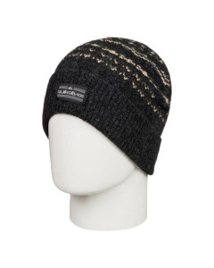 Quiksilver barrow jacquard beanie black cappellino