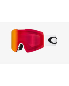 Oakley fall line l white prizm snow torch iridium