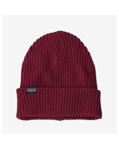 Patagonia  fishermans rolled beanie wax red