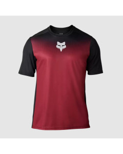 Fox racing ranger ss jersey keel bordeaux maglia 2023