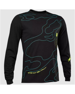 Fox racing maglia ranger lunar drirelease mid black  2023